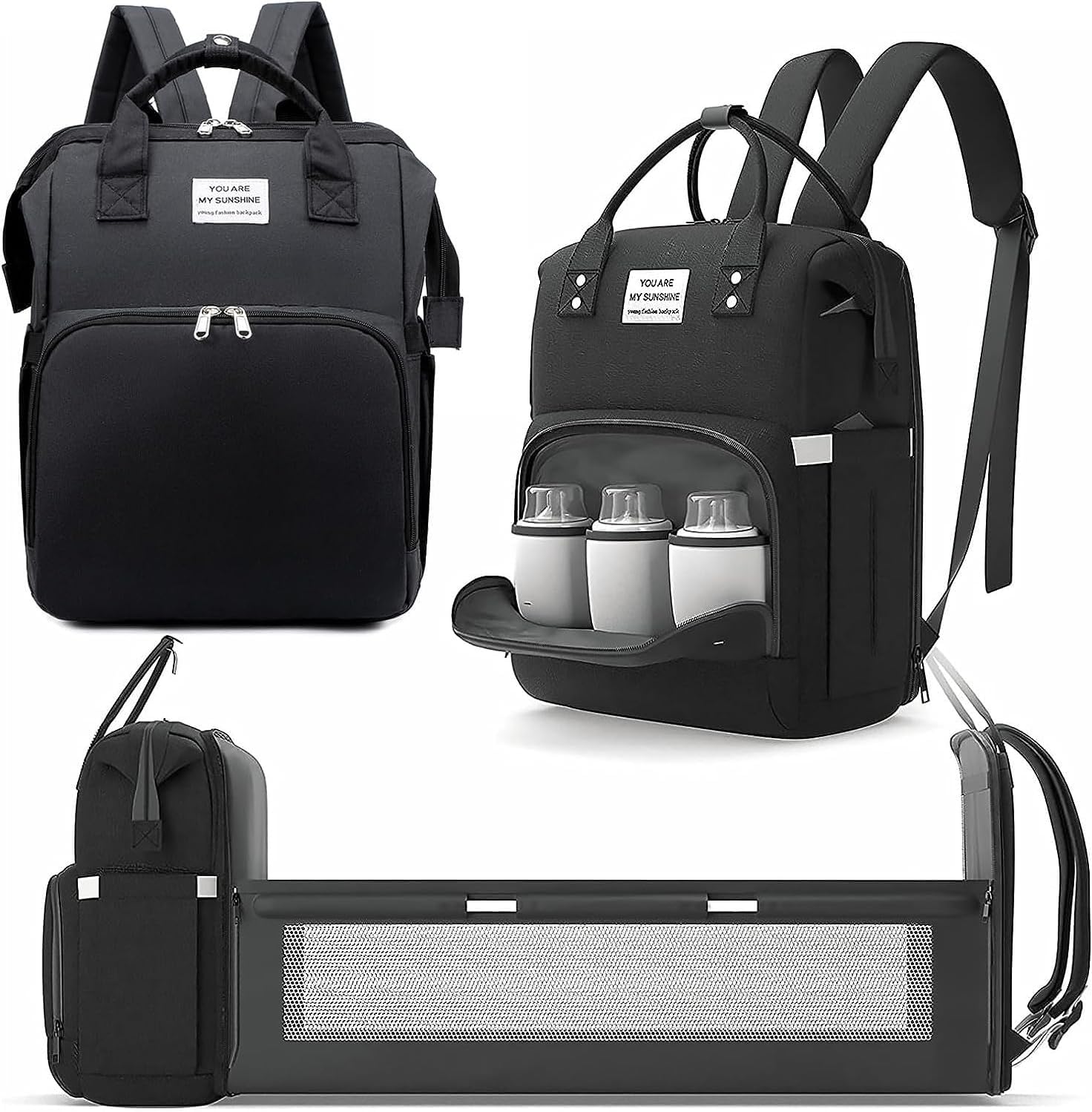 Backpack Diaper Bag - Baby Diaper Bags Backpack Large Capacity