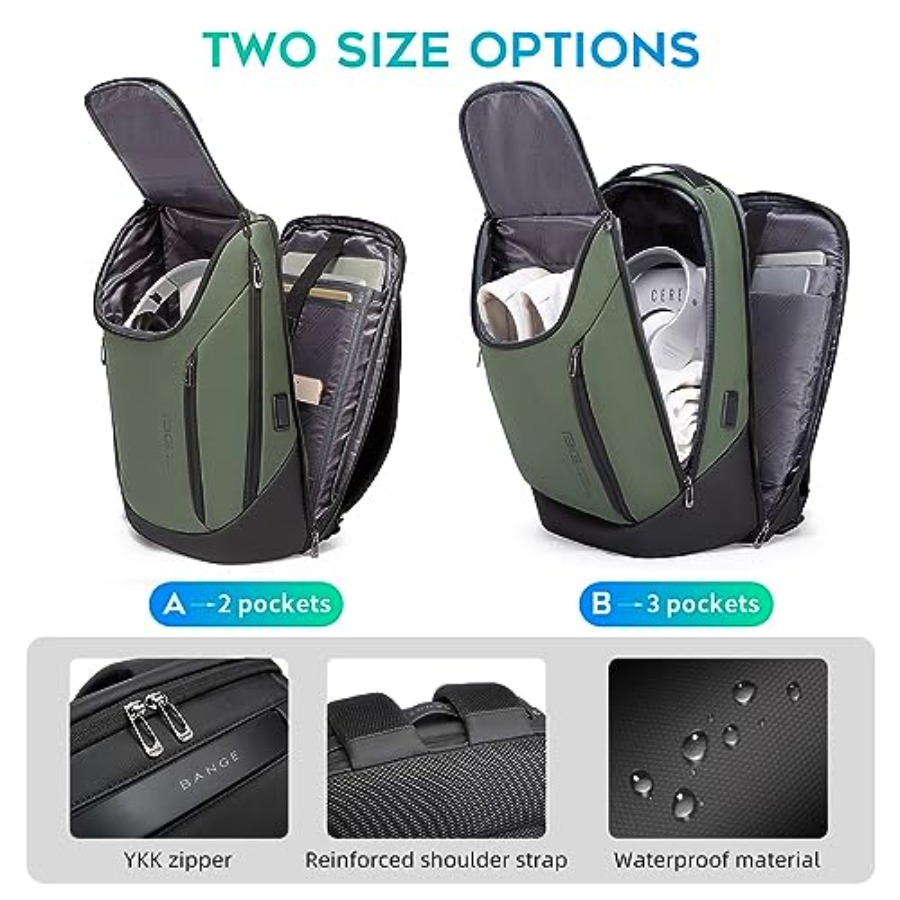 Business Smart Backpack Waterp - Laptop Backpack 15.6 recension och pris