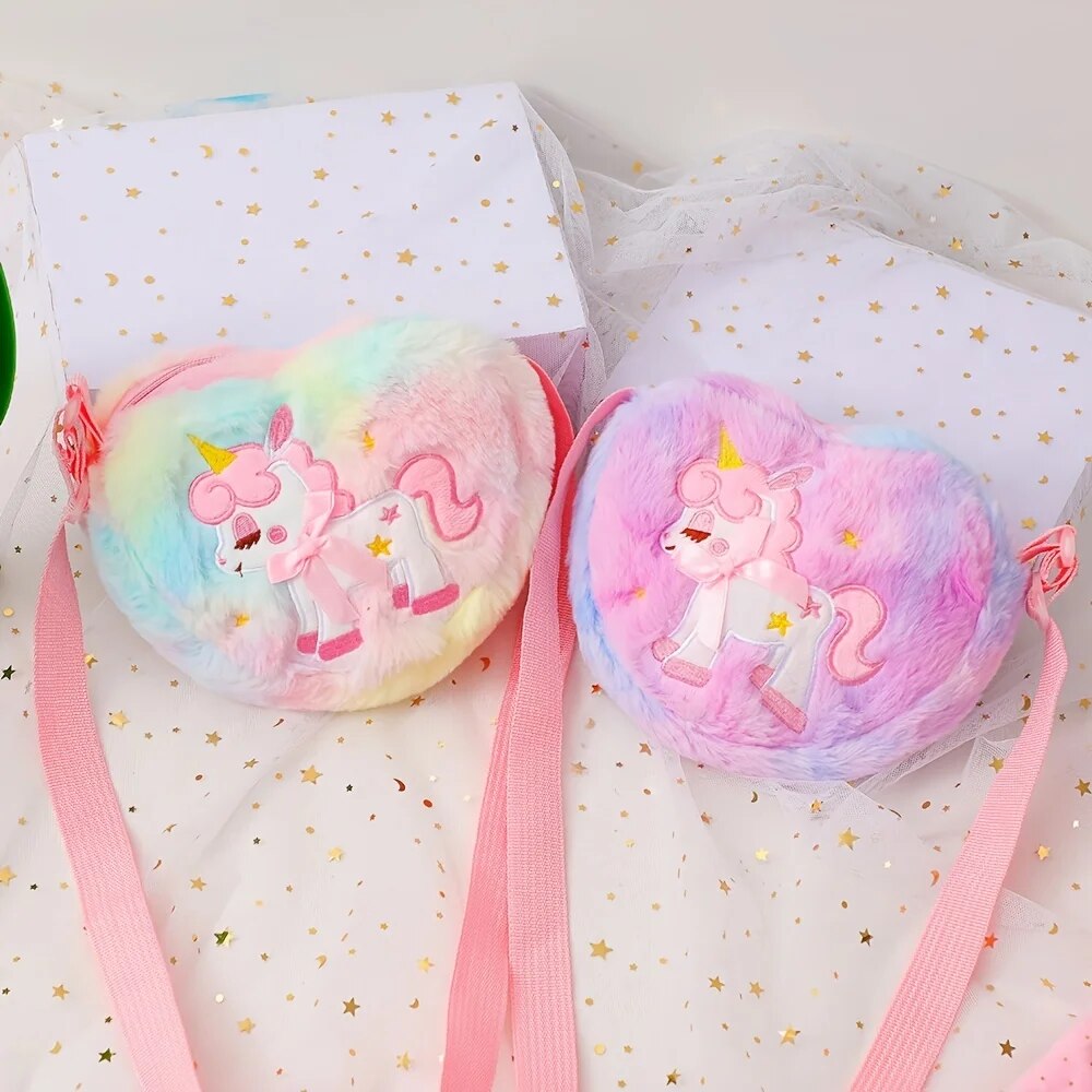 Cute Unicorn For Girls Plush H - Mini Backpack Purse recension och pris