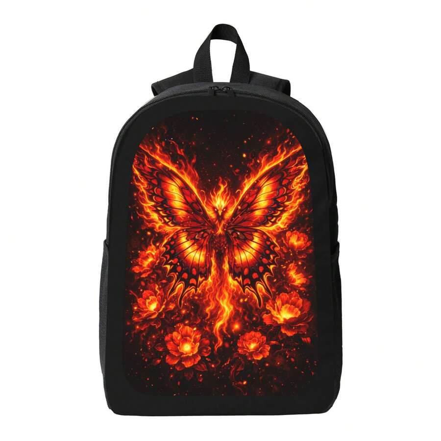 Flame Phoenix Butterfly Backpa - Fashion Backpack Women recension och pris