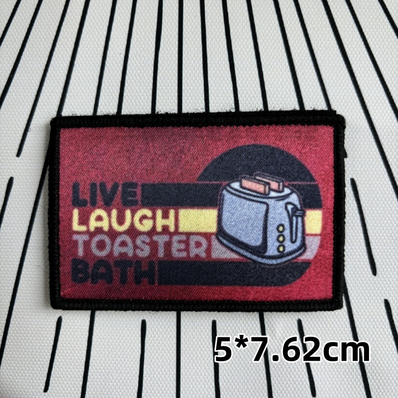 Fun Printed Tactical Patches B - Urban Backpack Tactical recension och pris