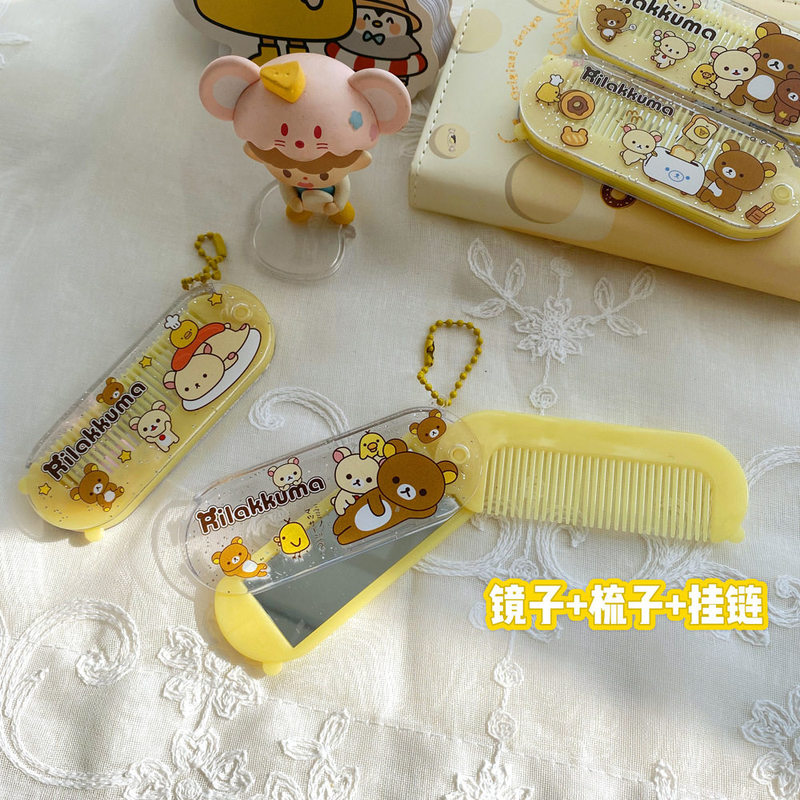 Rilakkuma Comb With Mirror Ani - Mini Backpack Purse recension och pris