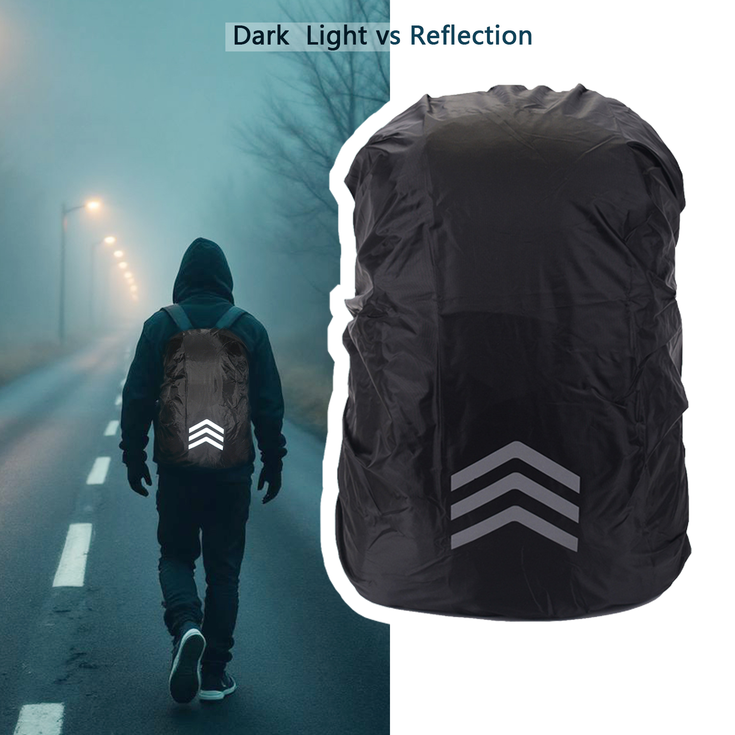 10-55L Waterproof Backpack Cas - Rain Cover Backpack recension och pris