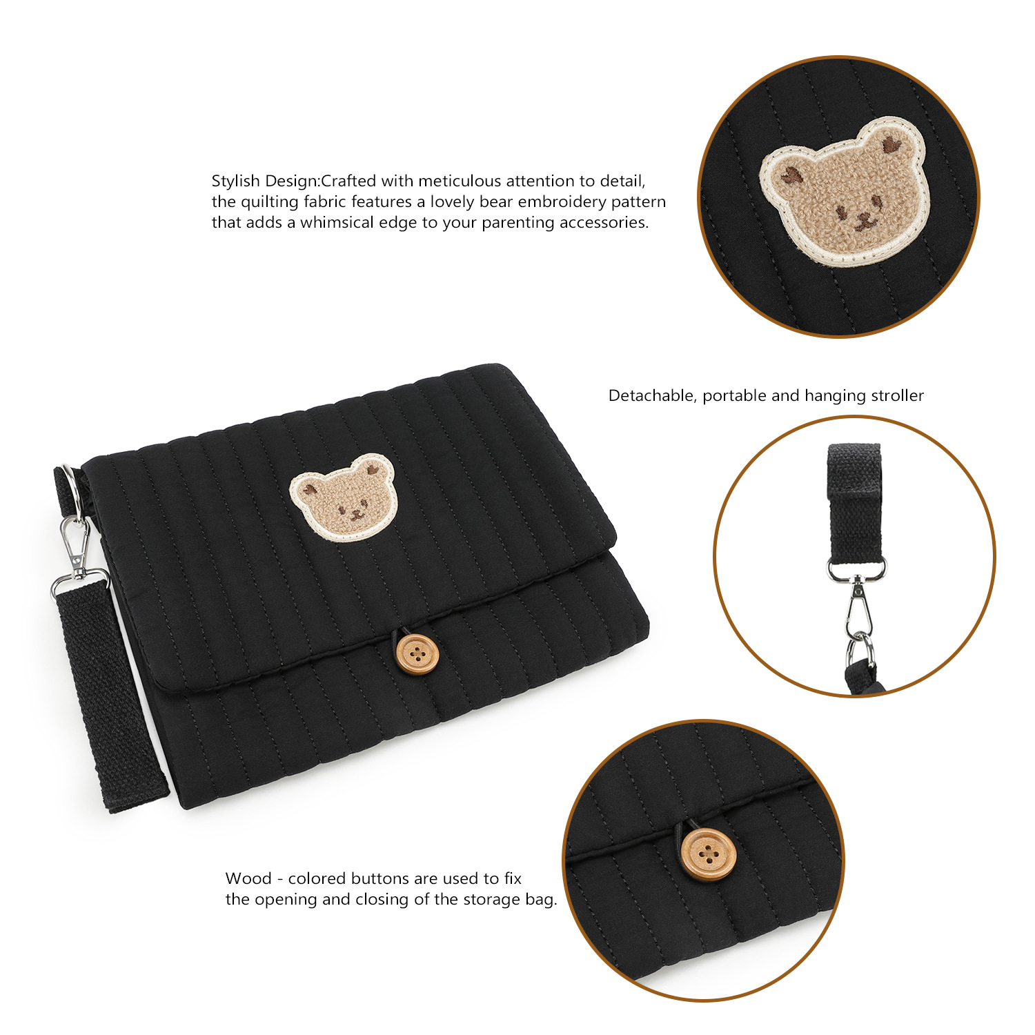 Foldable Diaper Organizer Bag  - Backpack Diaper Bag recension och pris