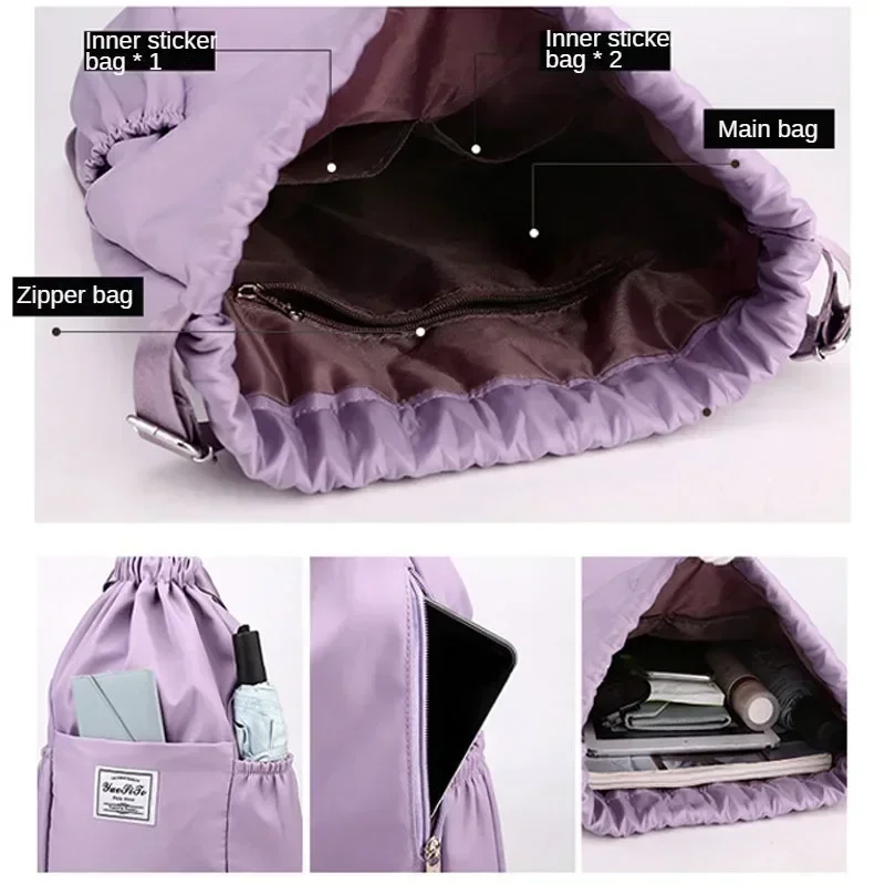 Sports Gym Drawstring Bag Wate - Drawstring Gym Bag recension och pris
