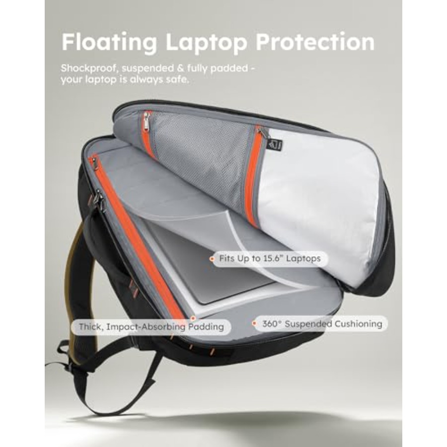 Travel Backpack for Men Women, - Laptop Backpack 15.6 recension och pris