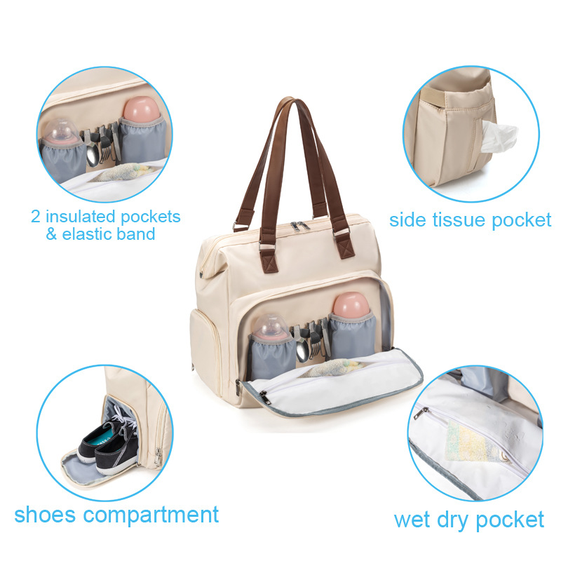 3pcs/set Baby Diaper Bag Baby  - Backpack Insert Organizer recension och pris