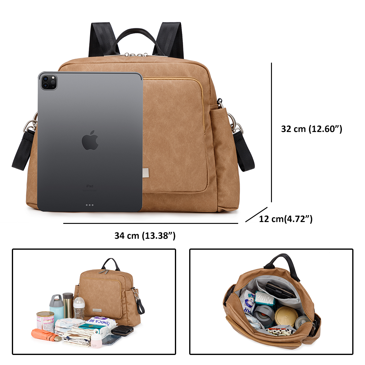 Fashion New Mommy Dipaer Backp - Backpack Diaper Bag recension och pris