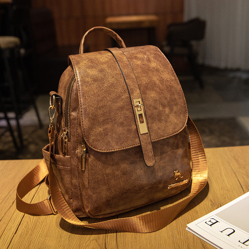 College Women Backpacks Design - Leather Backpack Vintage recension och pris