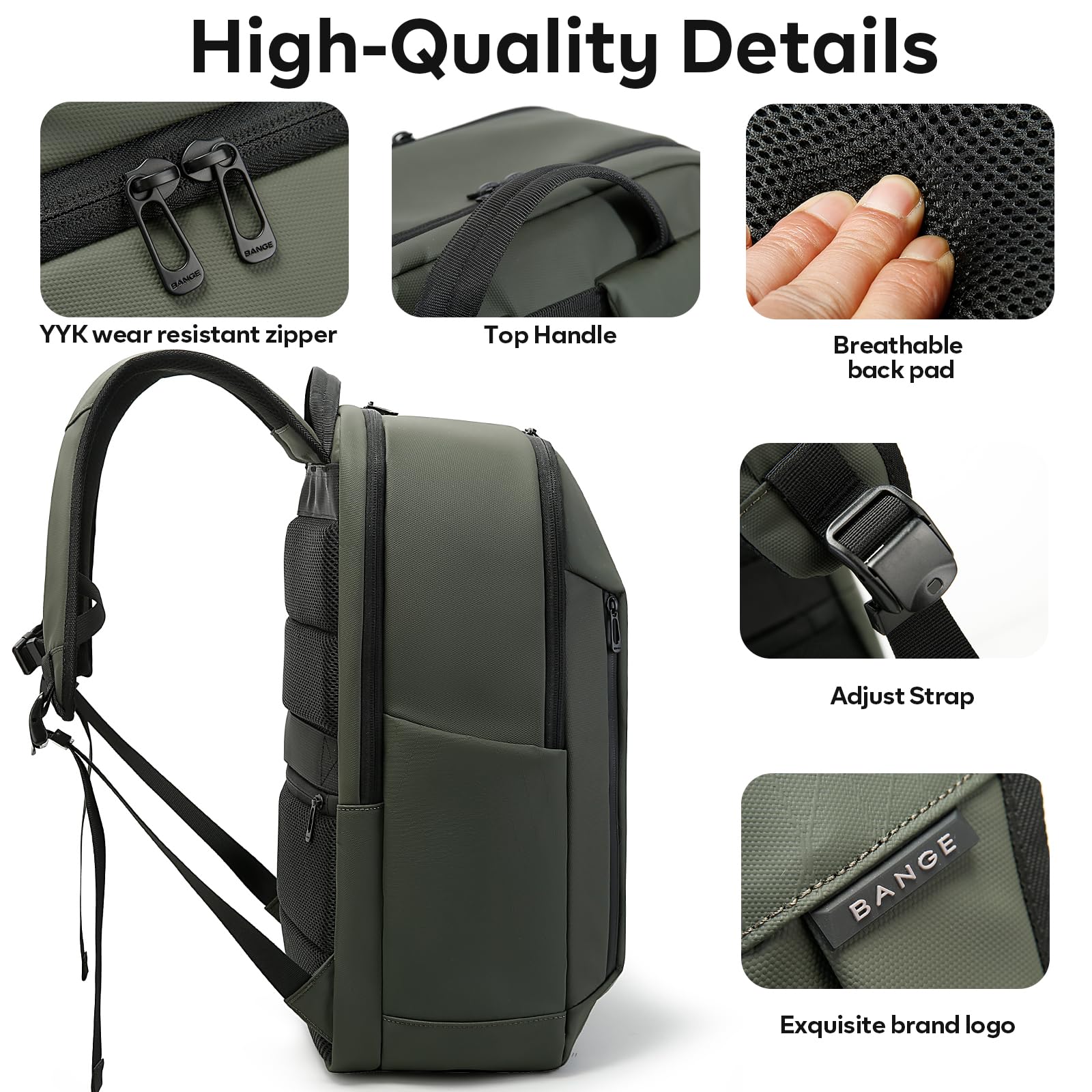 BANGE Fashion Simple Design Wo - Laptop Backpack 15.6 recension och pris