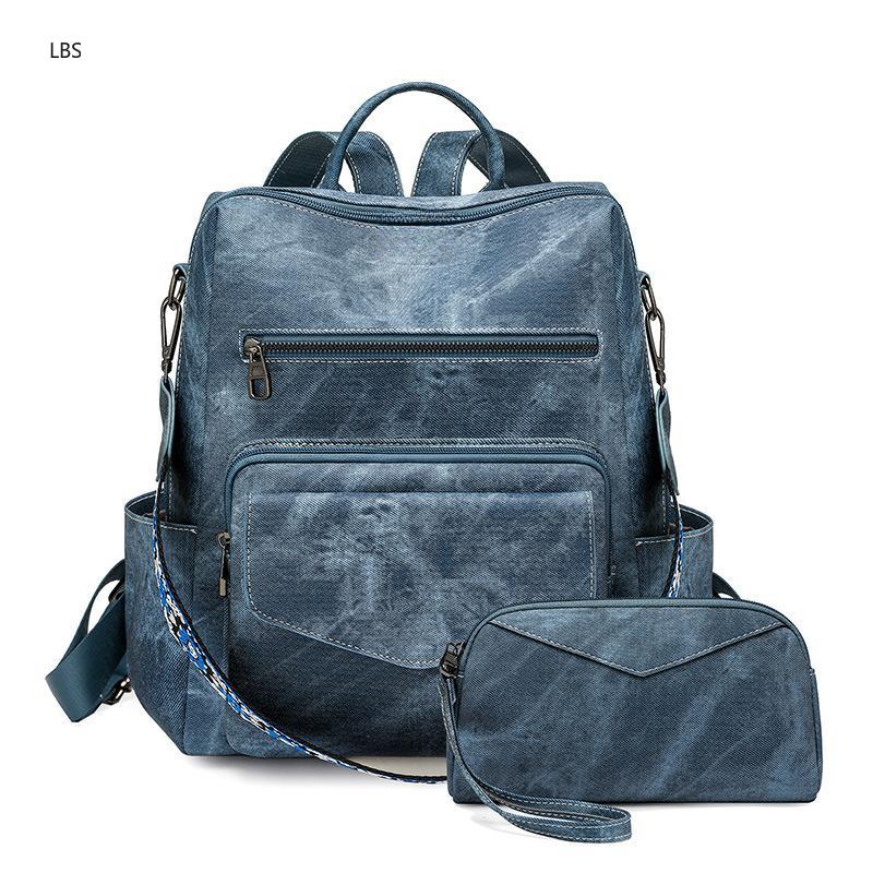 Women's PU Leather Vintage Bac - Leather Backpack Vintage recension och pris
