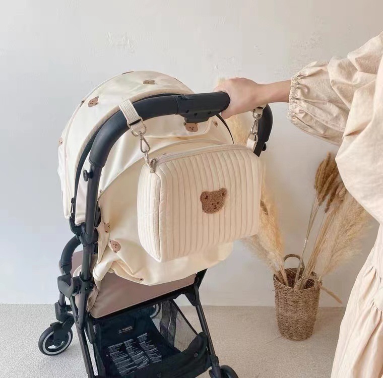 Embroidered Mommy Bag Handbag  - Backpack Diaper Bag recension och pris