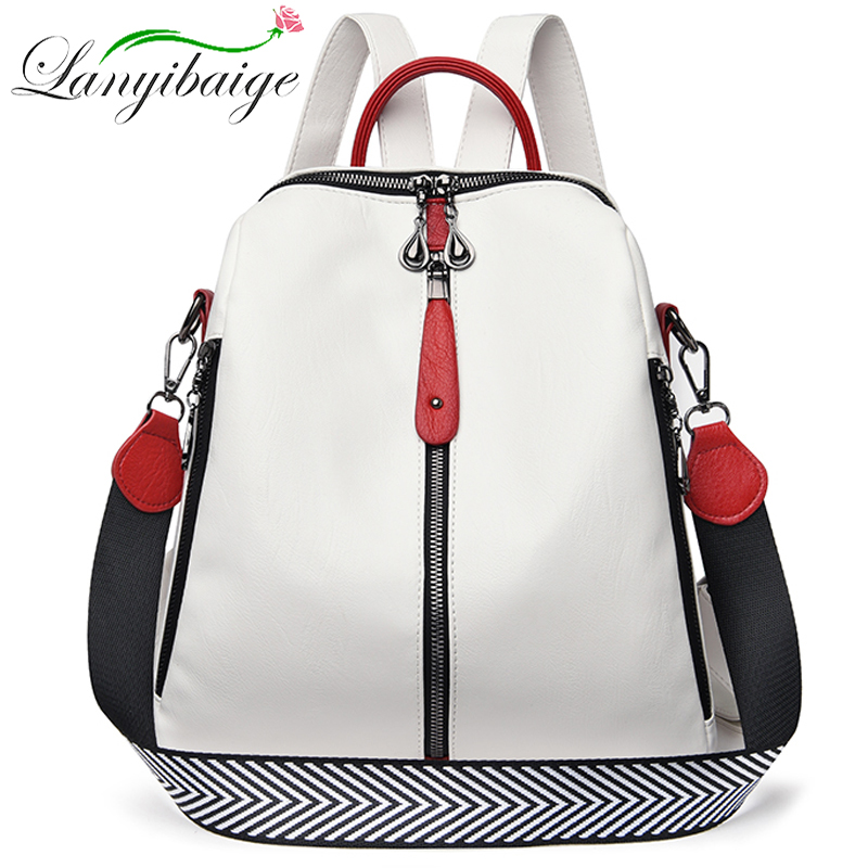 Fashion Backpack Women Soft Le - Fashion Backpack Women recension och pris