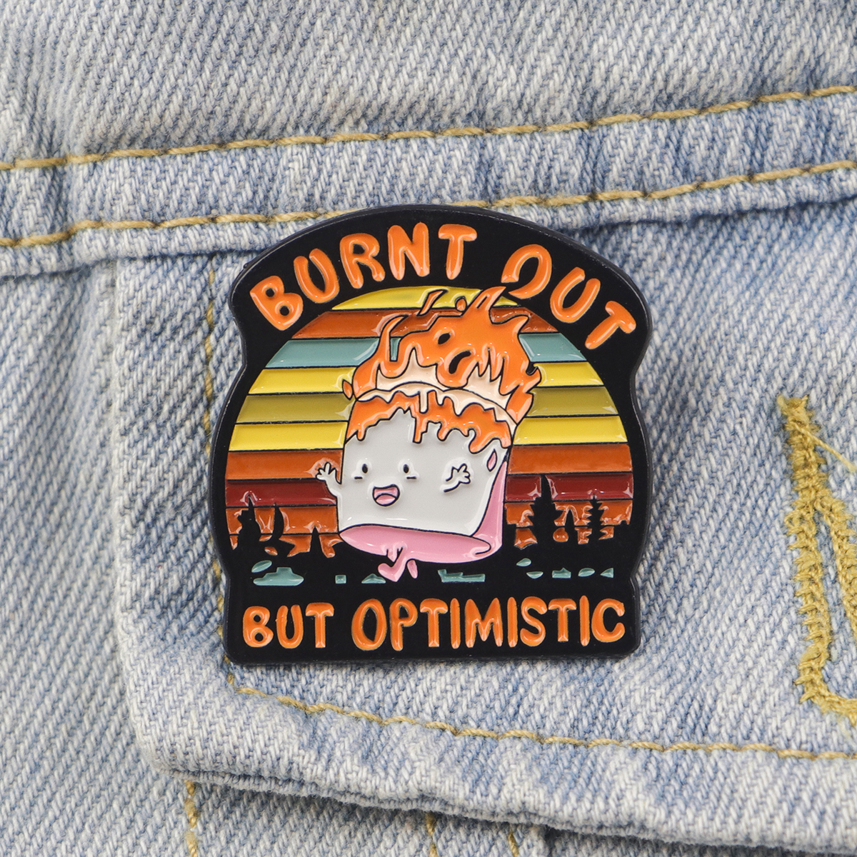 Fire Badges Enamel Pin Brooche - Fashion Backpack Women recension och pris