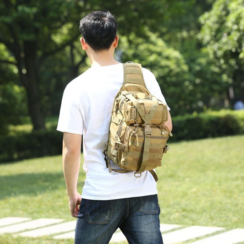 Camouflage Tactical Crossbody  - Hiking Backpack Waterproof recension och pris
