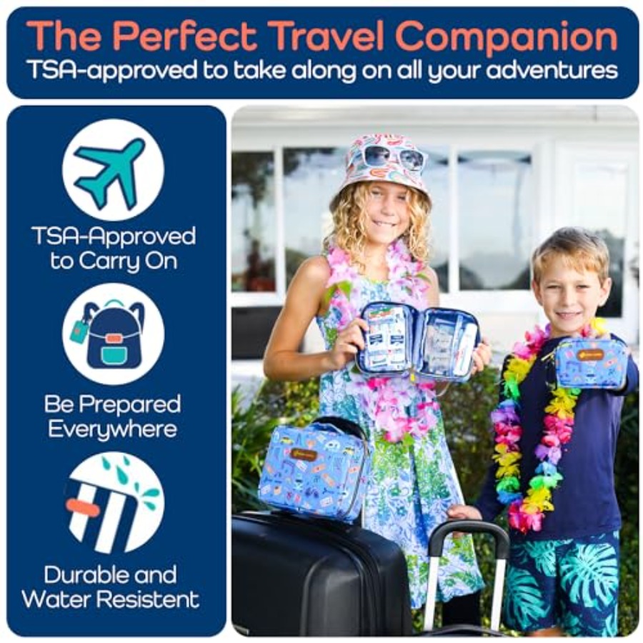 KeepGoing Travel First Aid Kit - Backpack Diaper Bag recension och pris