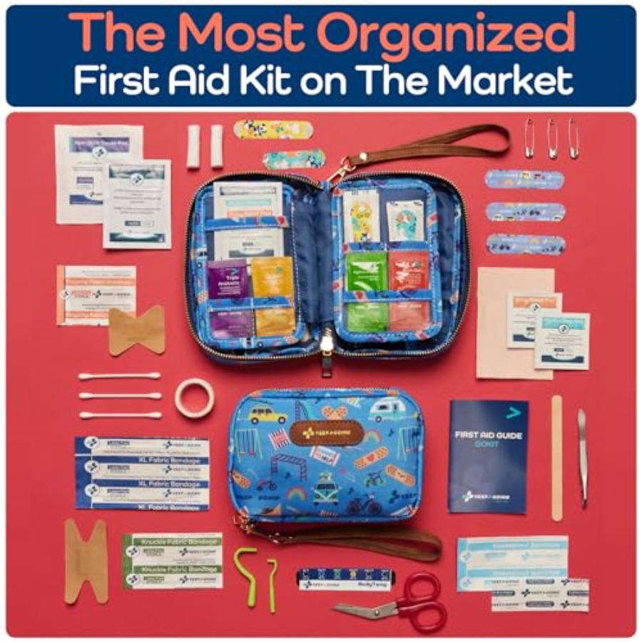 KeepGoing Travel First Aid Kit - Backpack Diaper Bag recension och pris