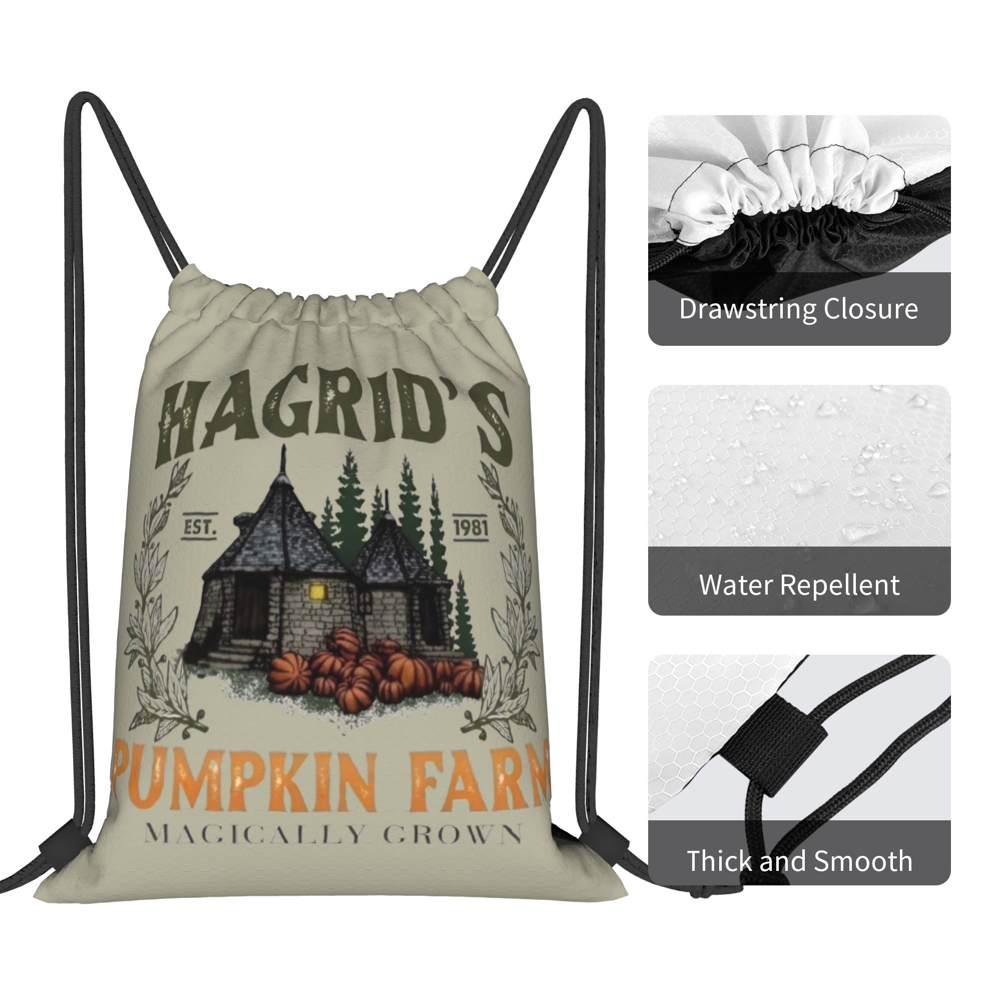 Custom H-Harryes Drawstring Ba - Drawstring Gym Bag recension och pris