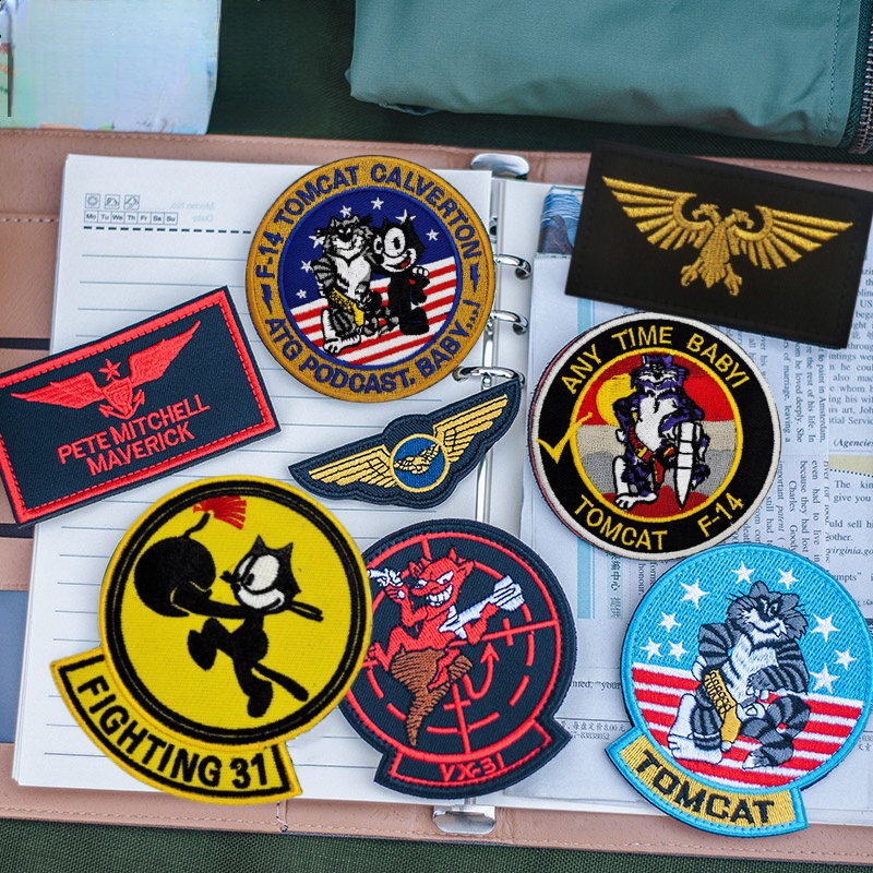 Area 7 Top Gun Morale Badge Em - Urban Backpack Tactical recension och pris