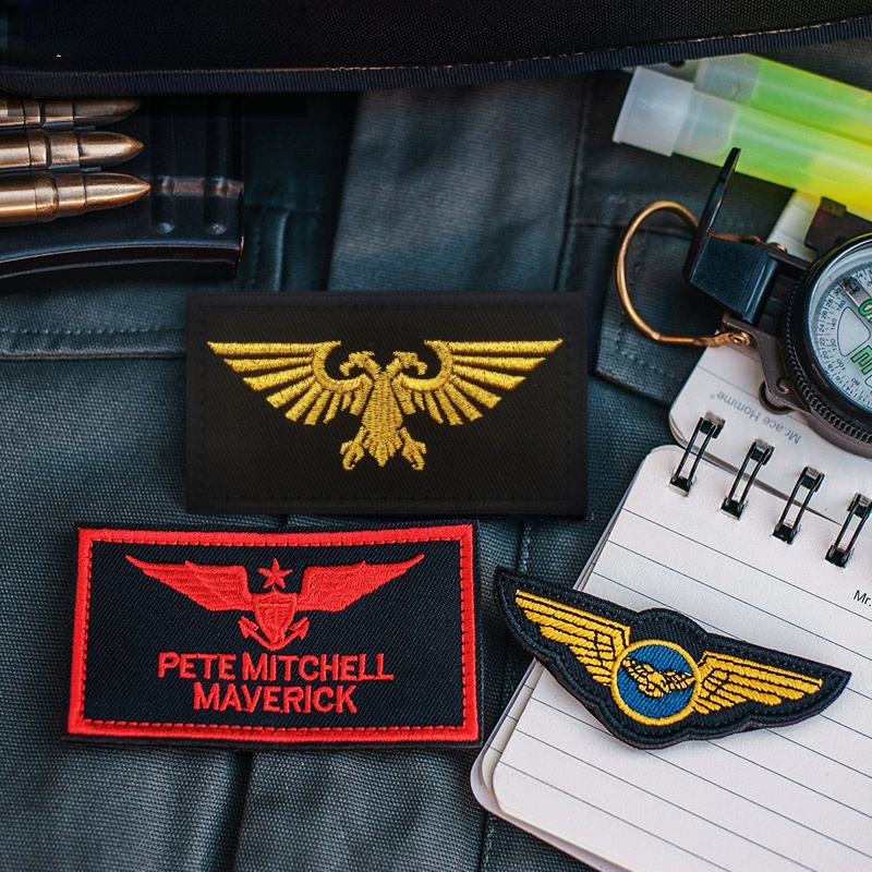 Area 7 Top Gun Morale Badge Em - Urban Backpack Tactical recension och pris