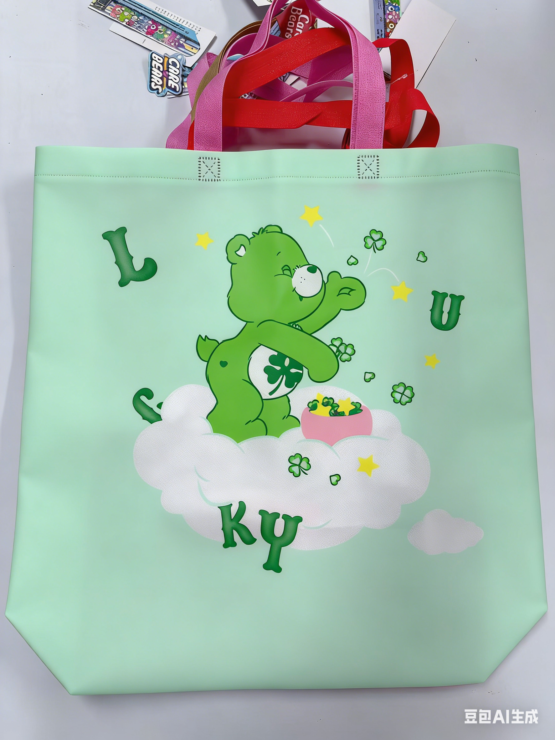 Genuine Care Bears Large Capac - Foldable Backpack Small recension och pris