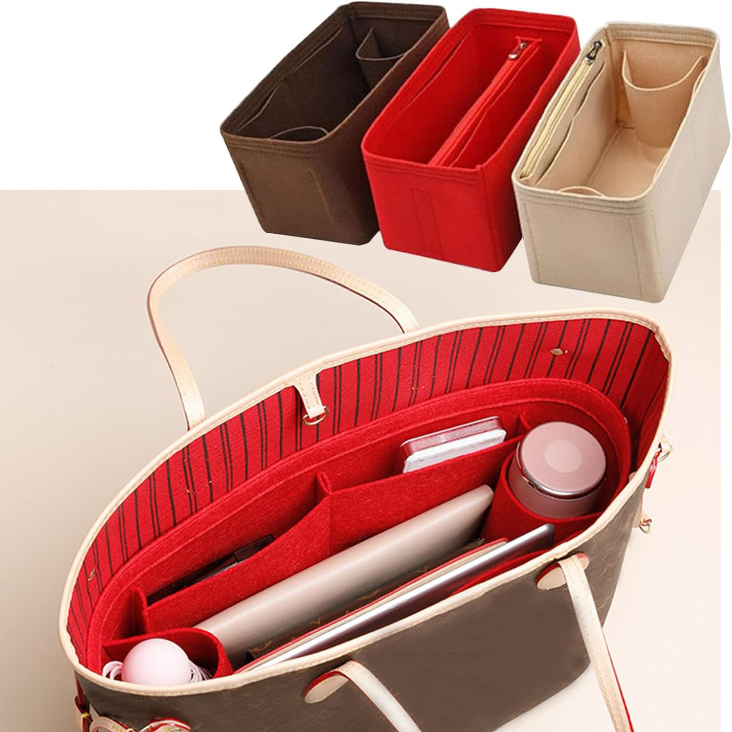 Purse Inserts for Speedy 25/30 - Backpack Insert Organizer recension och pris