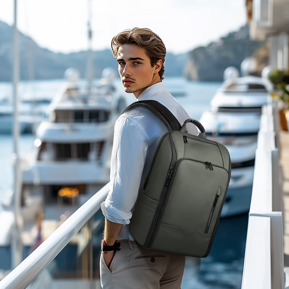 HK Business Men's Backpack 15. - Hiking Backpack Waterproof recension och pris