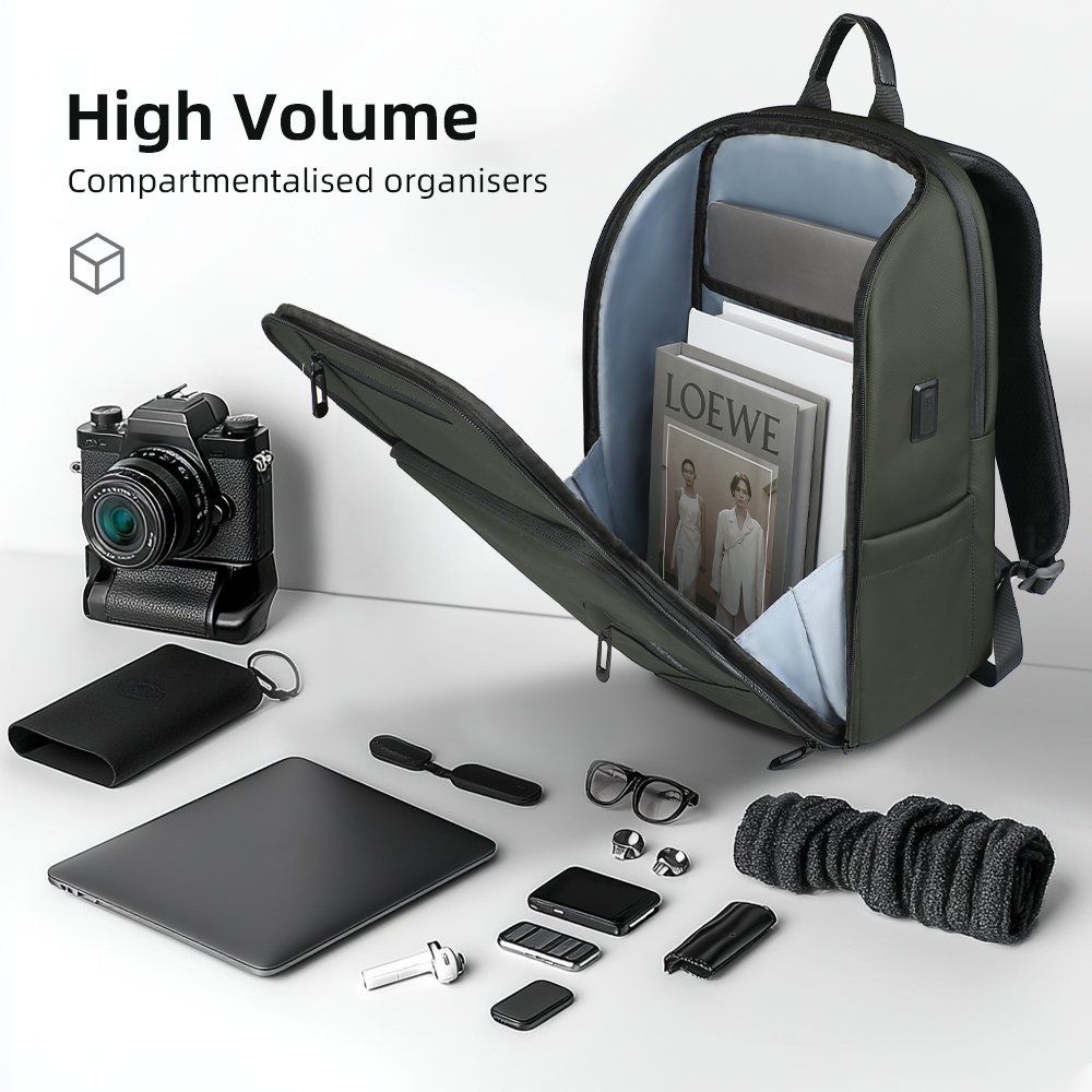 HK Business Men's Backpack 15. - Hiking Backpack Waterproof recension och pris