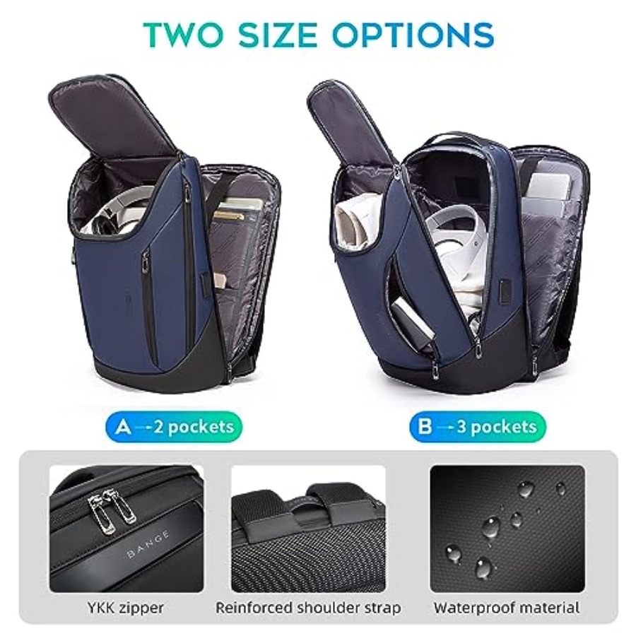 Business Smart Backpack Waterp - Laptop Backpack 15.6 recension och pris