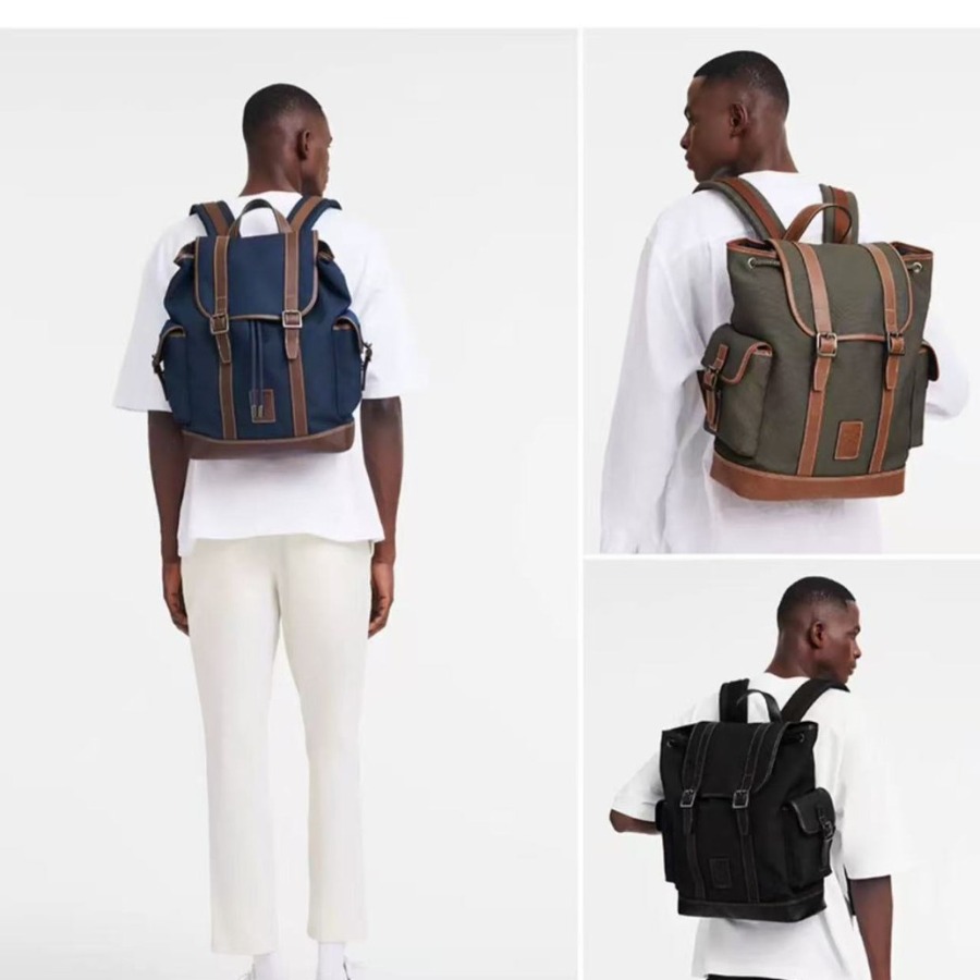 【New Arrival】Vintage Canvas Ba - Leather Backpack Vintage recension och pris