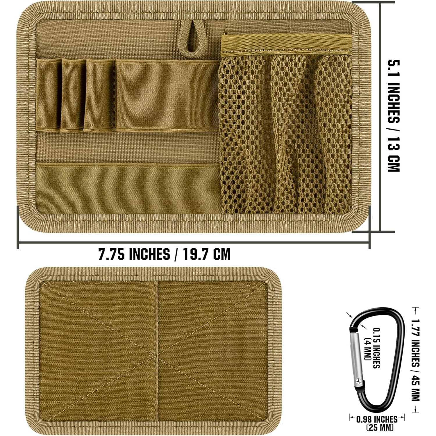 Tactical Bag Insert Panel Orga - Backpack Insert Organizer recension och pris